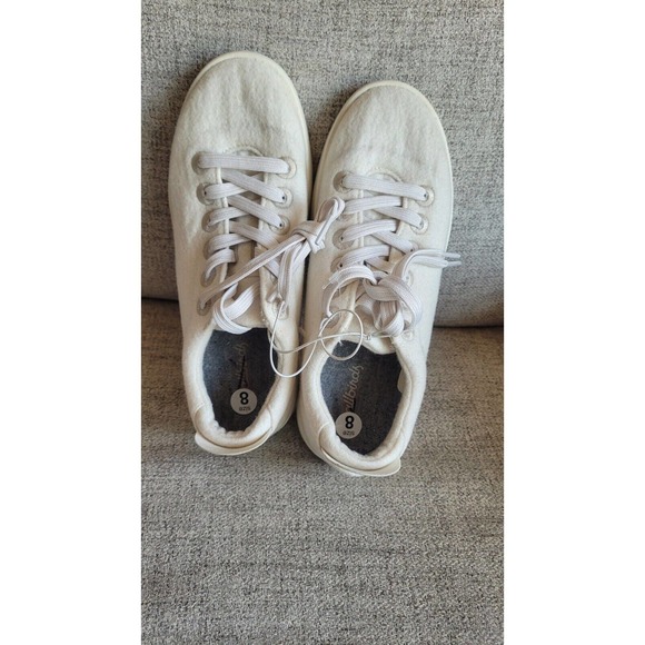 Allbirds Women's Wool Pipers Sneakers White US Womens‎ SIZE 8 Shoe - Picture 5 of 12